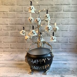 MOONLIGHT MANOR 8x9 Skeleton Candy Bowl